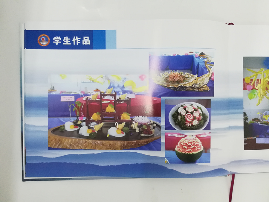 典藏學院畢業(yè)冊定制印刷內頁優(yōu)秀學子作品