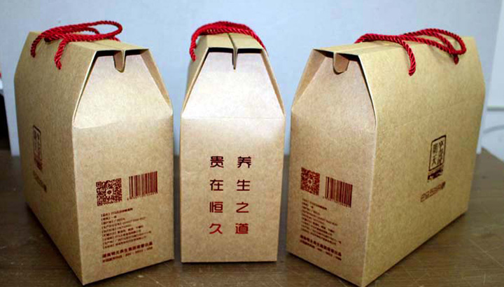 定制個性化禮盒包裝，助推五谷雜糧高大尚