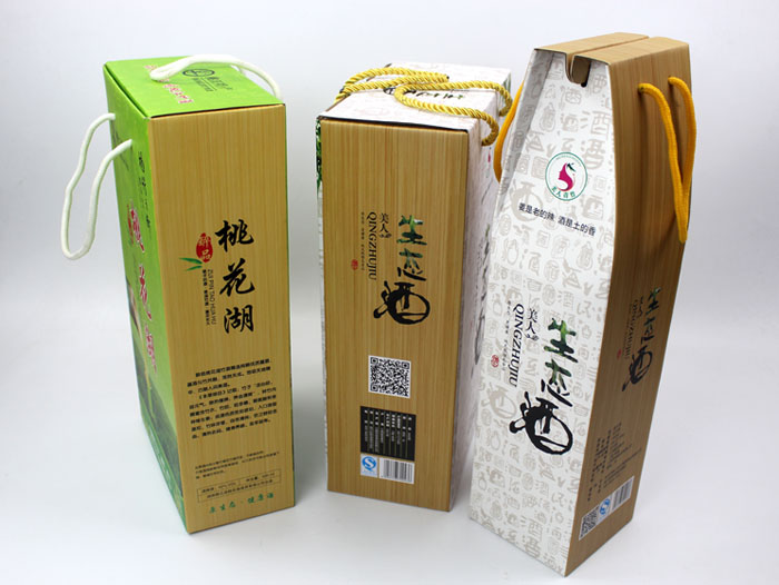 個性禮盒包裝讓“竹筒酒”身價(jià)倍增，長沙包裝印刷廠再為桃江特產(chǎn)定制包裝