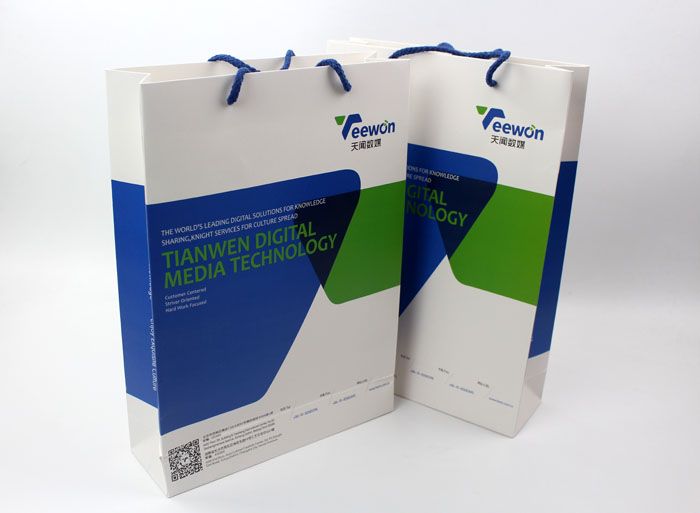 手提袋制作、企業(yè)畫冊(cè)印刷，天聞數(shù)媒科技也是選擇長(zhǎng)沙印刷廠日大彩印